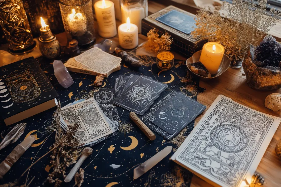 Cat-Themed Tarot Cards