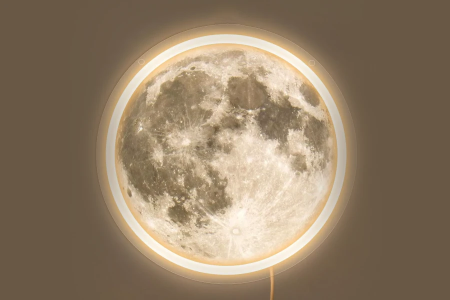 Stylish Moon LED Night Light