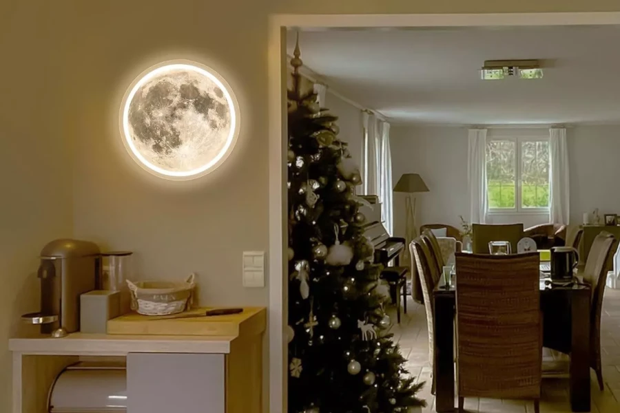 Stylish Moon LED Night Light
