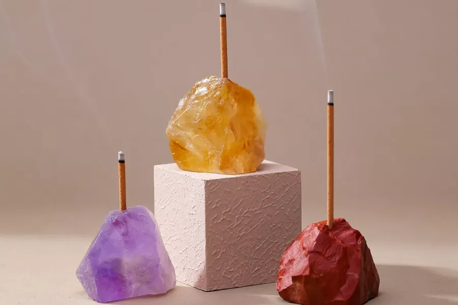 Handcrafted Crystal Incense Dish
