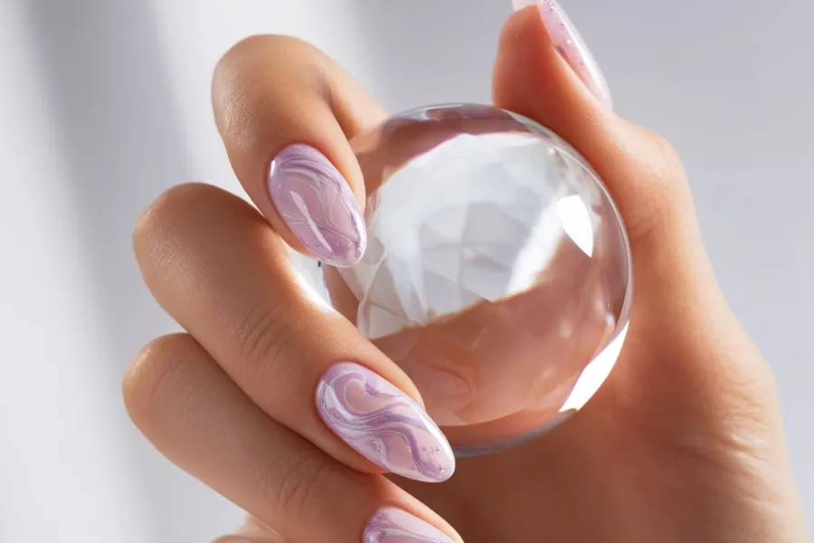 Rose Quartz Crystal Ball for Meditation
